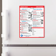 CPR & Choking (Infants & Children) – Custom Laminated Cards with Markers