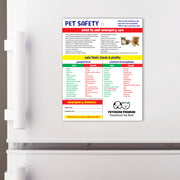 Pet Safety & CPR – Custom Laminated Cards – 8.5 x 11 – Minimum 100