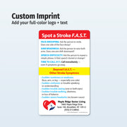 FAST Stroke Signs – Custom Safety Magnets® - Custom Imprint