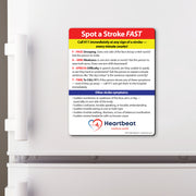 FAST Stroke Signs — Custom Safety Magnets — 4 × 5 — Minimum 100