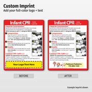 Infant CPR — Custom Safety Magnets — 4 × 5 — Minimum 100