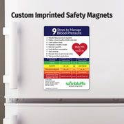 Managing Blood Pressure — Custom Magnets — 5 × 7 — Minimum 100