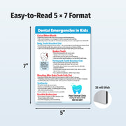 Kids Dental Emergencies — Custom Magnets — 5 × 7 — Minimum 100