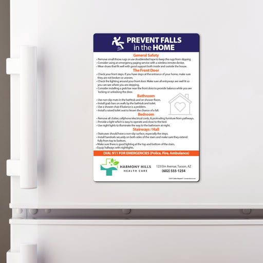 Prevent Falls in the Home — Custom Magnets