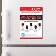 FAST Stroke Warning Signs — Custom Magnets