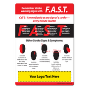FAST Stroke Warning Signs — Custom Magnets
