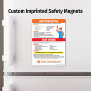 Heat Stress — Custom Magnets — 5 × 7 — Minimum 100