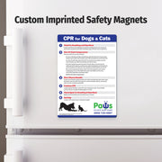CPR for Dogs & Cats — Custom Magnets — 5 × 7 — Minimum 100
