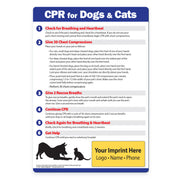 CPR for Dogs & Cats — Custom Magnets — 5 × 7 — Minimum 100