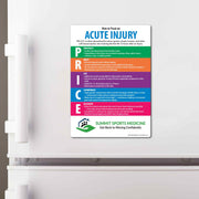 Acute Injury Care: P.R.I.C.E. Protocol — Custom Magnets