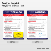 Tornado Safety — Custom Magnets