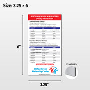 Children’s Acetaminophen & Ibuprofen Dosing Guide — Custom Safety Magnets 