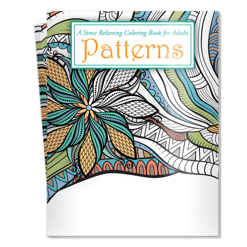 PATTERNS - Adult Stress Relieving Coloring Books in Bulk
