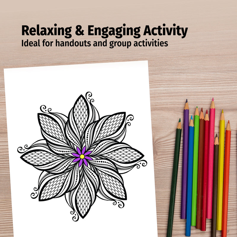 PATTERNS - Adult Stress Relieving Coloring Books in Bulk