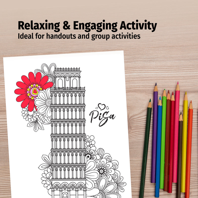 COLORING THE WORLD - Adult Stress Relieving Coloring Books in Bulk