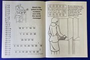 Inside pages of I Love America kids coloring and activity book