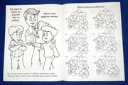 Kids stress management coloring book inside activity pages