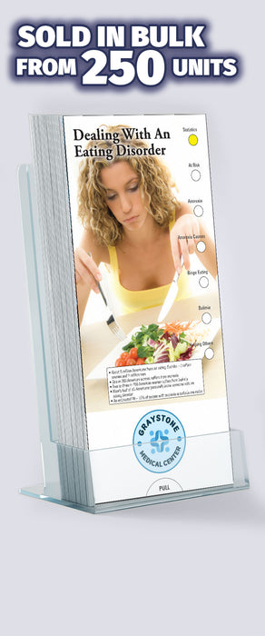 ZoCo - Dealing With An Eating Disorder Slide Charts (Qty 250) - Customize with Your Imprint