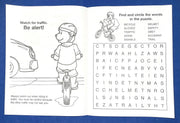 Bike safety activity pages for kids
