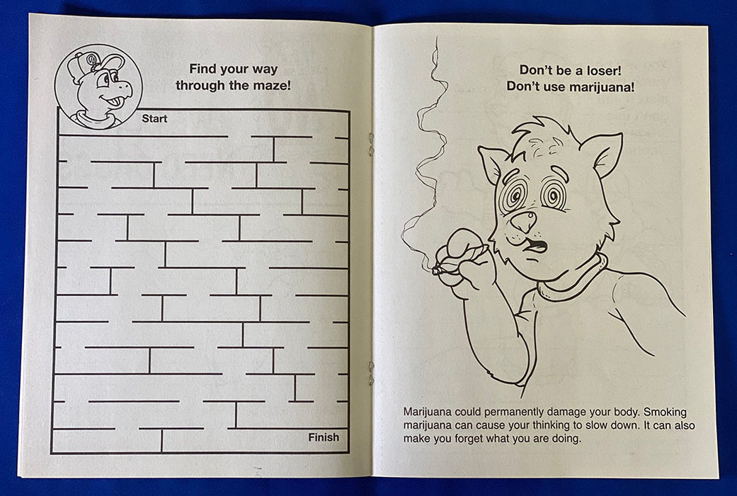 ZoCo - We Don't Need Drugs - Coloring & Activity Books