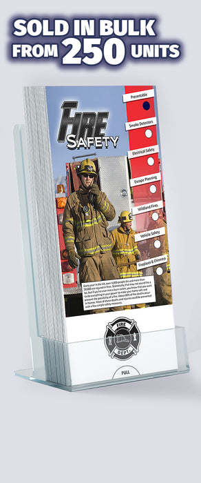 ZoCo - Fire Safety Slide Charts (Qty 250) - Customize with Your Imprint