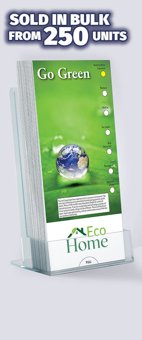 ZoCo - Go Green Slide Charts (Qty 250) - Customize with Your Imprint