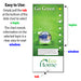 Go Green Slide Charts (Qty 250) - Customize with Your Imprint