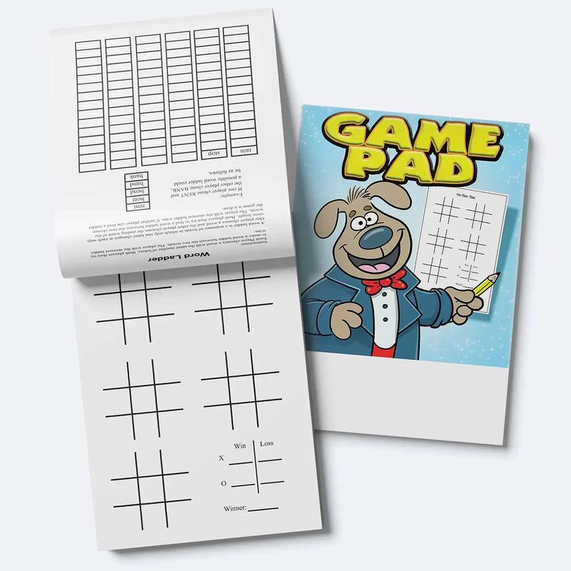 Game Pads Kids Mini Activity Pads - 50 Pack or Custom 500+