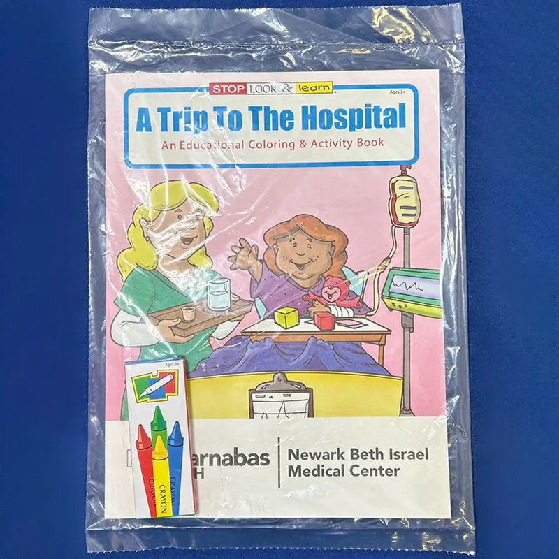 ZoCo - A Trip to The Hospital - Coloring and Activity Books