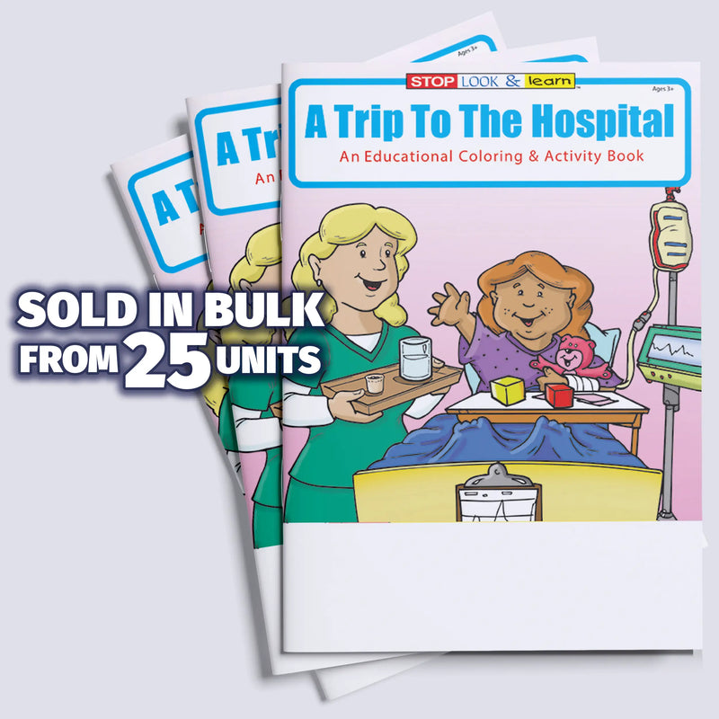 ZoCo - A Trip to The Hospital - Coloring and Activity Books