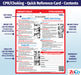 CPR / Choking for Babies & Children - Emergency Numbers - Quick Reference Card by Safety Magnets