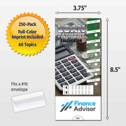 Loan Payment Calculator Custom Slide Charts - 3.75 x 8.5 - Min Qty 250
