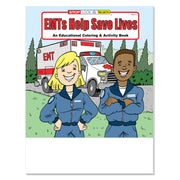 EMTs Help Save Lives coloring and activity book for kids
