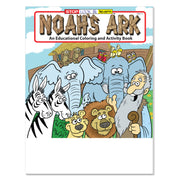 Noah’s Ark coloring book for kids with Bible story activities