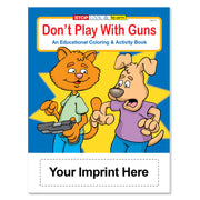 Educational firearm safety coloring book for schools and community outreach