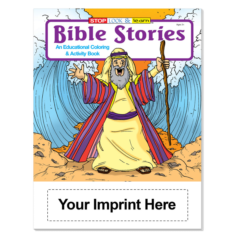 Bible Stories coloring books for Sunday schools churches and Christian schools
