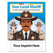 Sheriff coloring books for law enforcement community outreach and schools