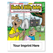 Natural Disaster Safety coloring books for schools emergency services and community outreach
