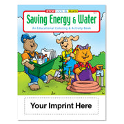 Saving Energy and Water coloring books for schools utilities and community outreach