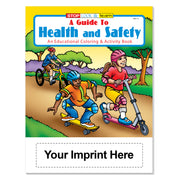 Bulk health and safety coloring books for schools, clinics and community outreach