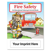 Practice Fire Safety coloring books for fire departments schools and outreach