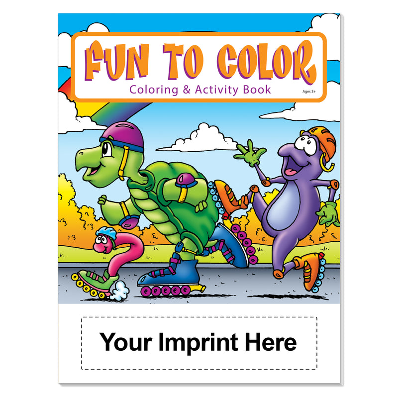 Custom kids coloring books for schools businesses and community events