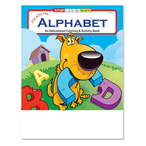 Fun With the Alphabet coloring and activity book for kids