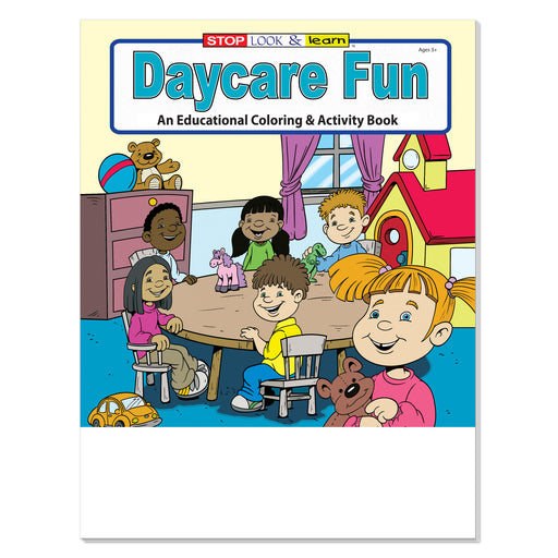 Daycare Fun coloring and activity book for kids