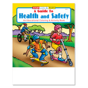 A Guide to Health and Safety coloring book for kids