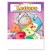Fun With Letters coloring and activity book for kids