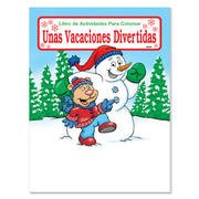 Spanish holiday coloring book for kids