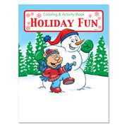 Holiday Fun coloring and activity book for kids cover