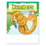 Fun With Numbers coloring and activity book for kids