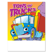 Tons of Trucks coloring book for kids